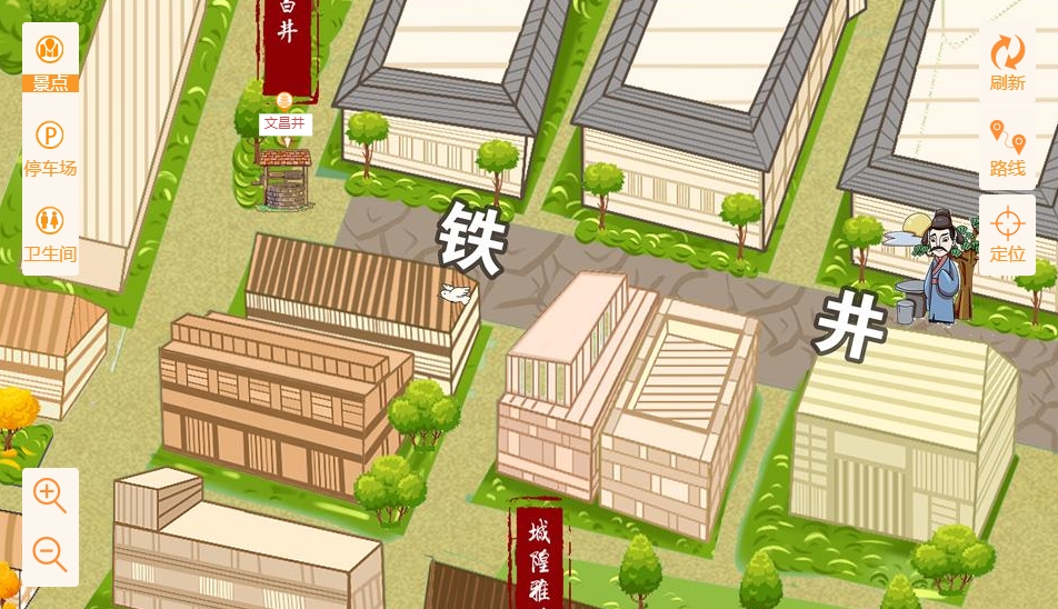 门头沟智慧景区：手绘地图与语音导览的完美融合